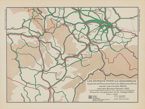 Die‎ ‎Mahrische‎ ‎Pforte‎ ‎als‎ ‎Verkehrsraum