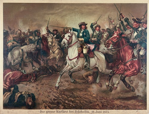 The Great Elector at Fehrbelling, June 18, 1675