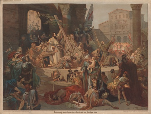 Thusnelda in the triumphal procession of Germanikus - Artvee