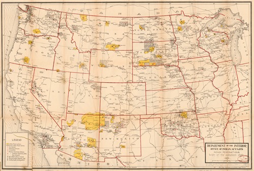 Indian reservations west of the Mississippi River - Artvee
