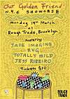 Our Golden Friend ; Rough Trade poster