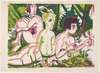 Nude Women with a Child in the Forest