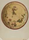 Plate with Soldier on Horseback