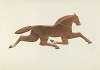 Wooden Horse Weather Vane