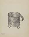 Pa. German Cheese Strainer