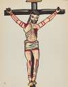 Plate 26 – Christ Crucified – From Portfolio Spanish Colonial Designs of New Mexico