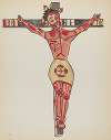 Plate 27 – Christ Crucified, Mora – From Portfolio Spanish Colonial Designs of New Mexico