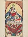 Plate 7 – Our Lady of Mt. Carmel – From Portfolio Spanish Colonial Designs of New Mexico