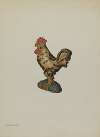 Pa. German Rooster Figurine