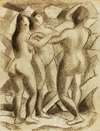 Group of Three Female Nudes