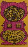 The Doors and Eric Burden & The Animals Fillmore Concert Poster