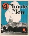 4 minute men, a message from the government at Washington Committee on Public Information