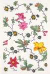 Floral design for printed textile Pl XVI