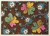 Floral design for printed textile Pl XXXIV