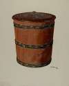 Pa. German Pail and Cover