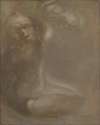 Rodin modelling a Sculpture