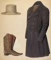 Zoar Man’s Hat, Boots and Coat