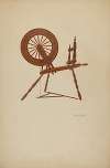 Shaker Spinning Wheel Flax