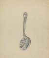 Silver Funeral Spoon