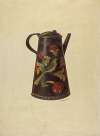 Toleware Coffee Pot