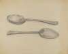 Two Silver Soup Spoons