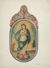 Santo de Retablo (Virgin Mary)