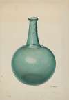 Blue-green Flask