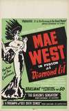 Mae West in person as ‘Diamond Lil’