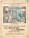 Affiche van de Chambre Syndicale des Éditeurs et Marchands d’Estampes et Dessins Anciens et Modernes te Parijs