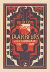 Aankondiging voor jaarbeurs Utrecht 1917
