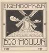 Ex libris van Eco Moulijn