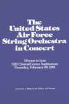 The United States Air Force String Orchestra in concert