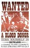 Wanted, a blood donor