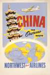 China, the overland route. Northwest Orient Airlines