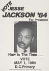 Vote Jesse Jackson ’84 for president.