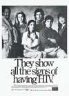 Thay all show signs of having HIV