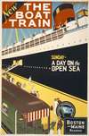 New. The boat train. Sunday – a day on the open sea