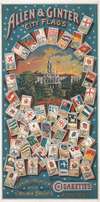 Allen and Ginter, city flags