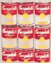 Nine Campbell’s Soup Cans