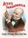 Ayer’s sarsaparilla, for all blood diseases, cures others, will cure you