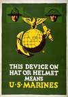 This device on hat or helmet means U.S. Marines
