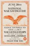 June 28th is national war savings day