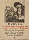 Hunger – For three years America has fought starvation in Belgium