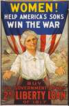 Women! Help America’s sons win the war–Buy U.S. Government Bonds