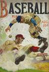 Baseball Magazine cover, August