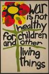 War is not healthy for children and other living things