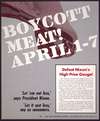 Boycott meat! ; April 1-7