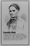 Lucretia Mott; The question is asked, what does woman want …