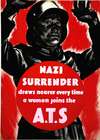 Nazi surrender draws nearer every time a woman joins the A.T.S
