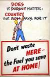 It does matter the country pays for it. Don’t waste here the fuel you save at home